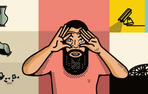 illustration of Ai Weiwei