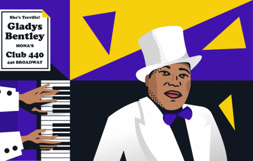 illustration of Gladys Bentley