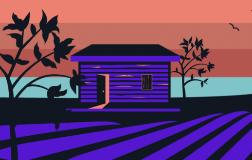 illustration of cabin