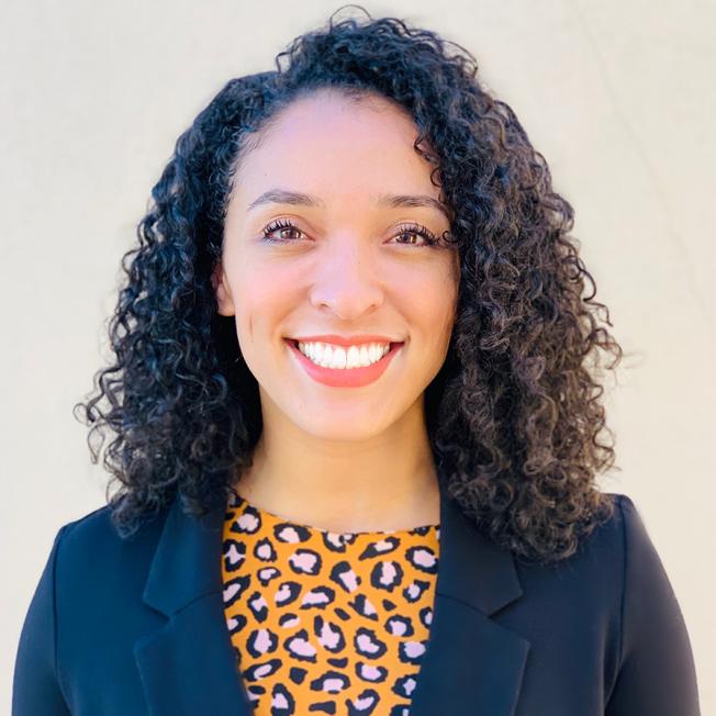 Headshot of Ariel Gory, featured spotlight educator for Our Shared Future: Reckoning with Our Racial Past, Smithsonian Institution