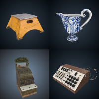 four collection objects